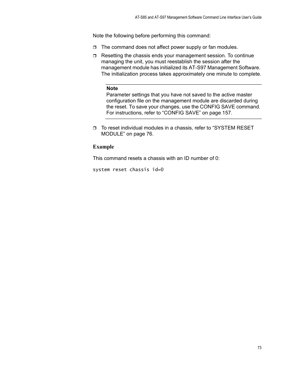 Allied Telesis AT-S97 User Manual | Page 73 / 254