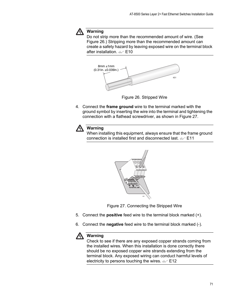 Allied Telesis AT-8550SP User Manual | Page 71 / 90