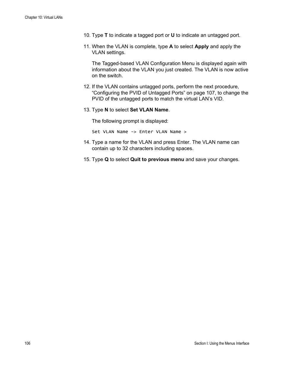 Allied Telesis AT-S80 User Manual | Page 106 / 346