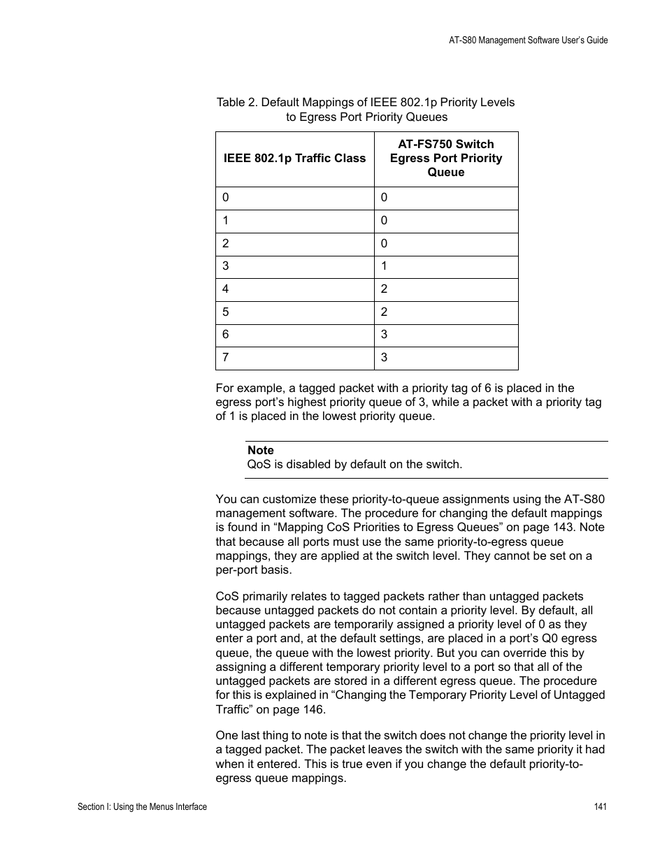 Allied Telesis AT-S80 User Manual | Page 141 / 346