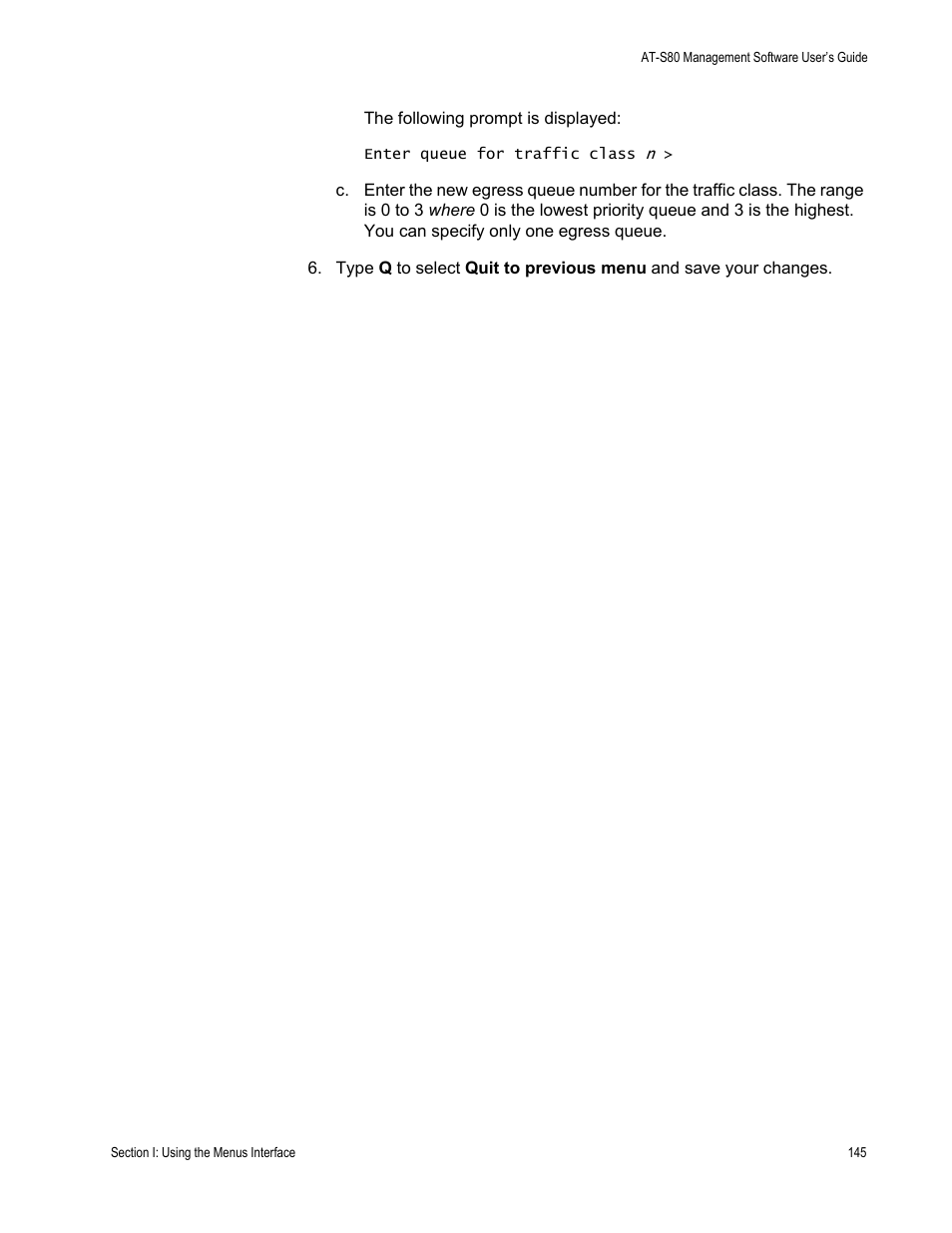 Allied Telesis AT-S80 User Manual | Page 145 / 346
