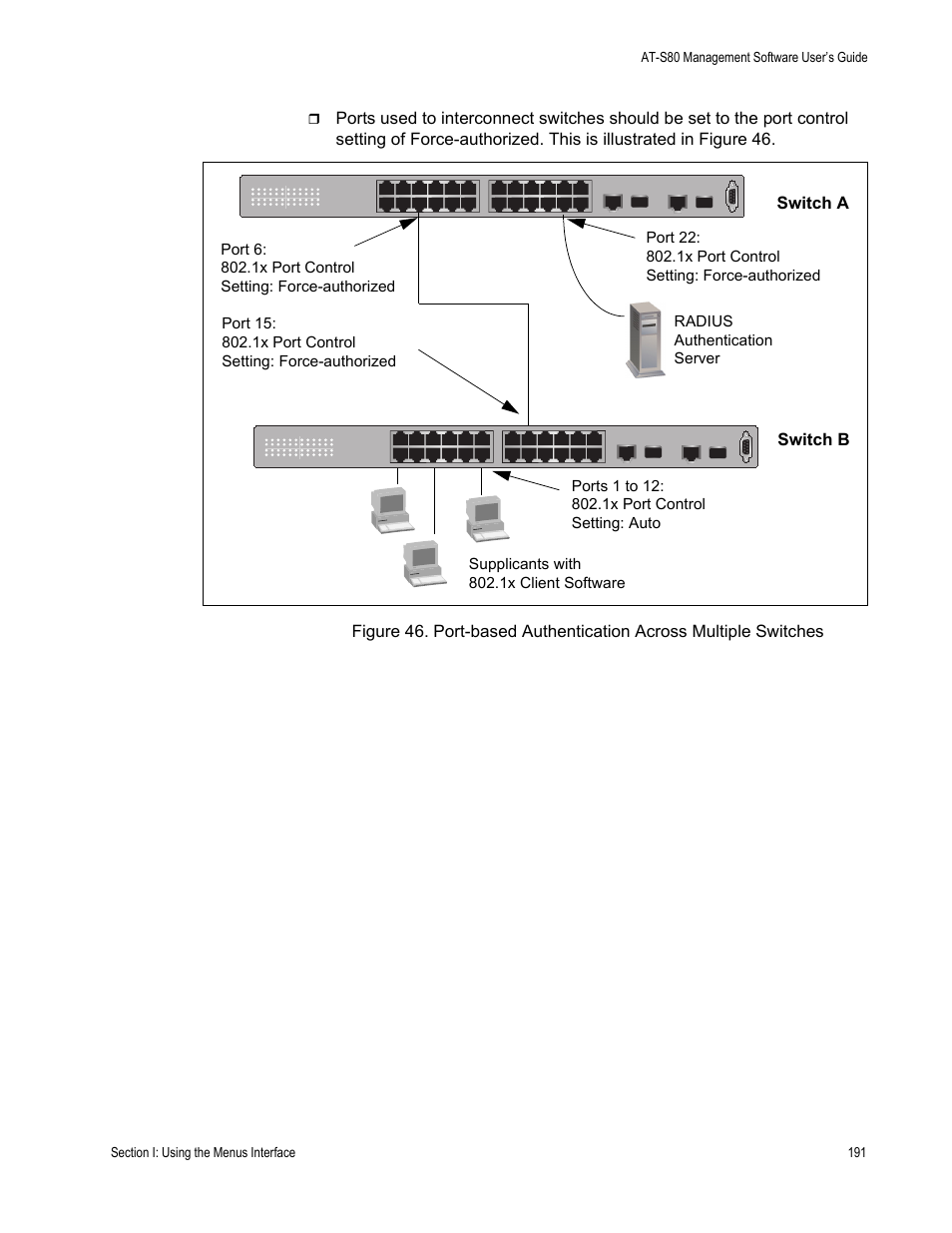 Allied Telesis AT-S80 User Manual | Page 191 / 346