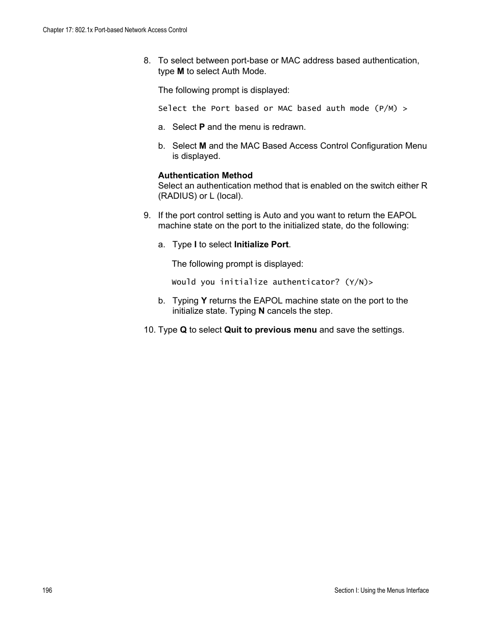 Allied Telesis AT-S80 User Manual | Page 196 / 346