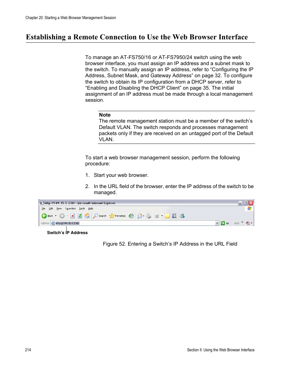 Allied Telesis AT-S80 User Manual | Page 214 / 346