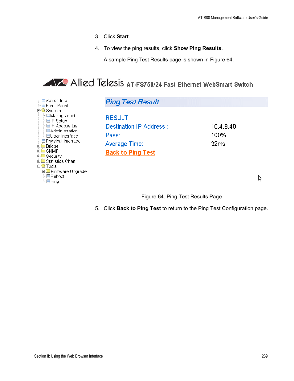 Allied Telesis AT-S80 User Manual | Page 239 / 346