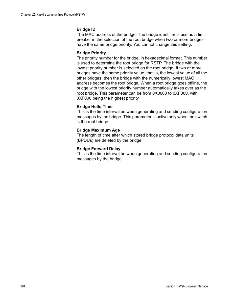 Allied Telesis AT-S80 User Manual | Page 304 / 346