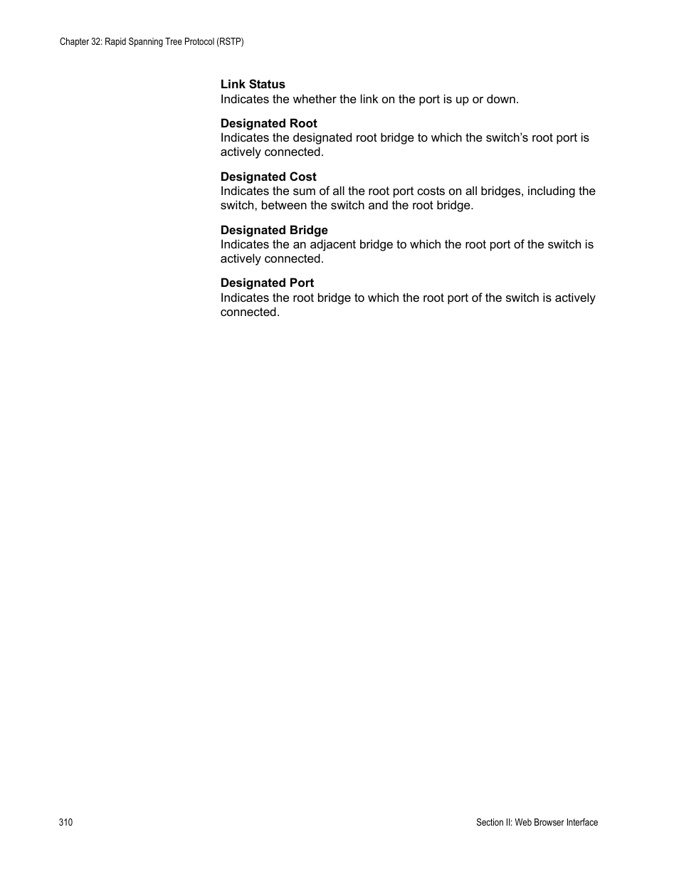 Allied Telesis AT-S80 User Manual | Page 310 / 346