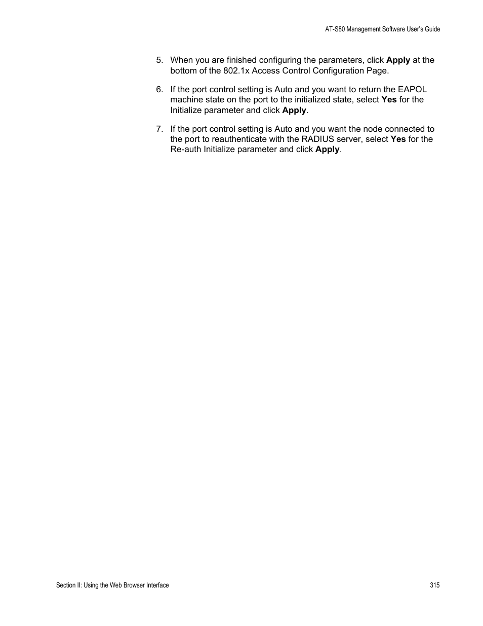Allied Telesis AT-S80 User Manual | Page 315 / 346