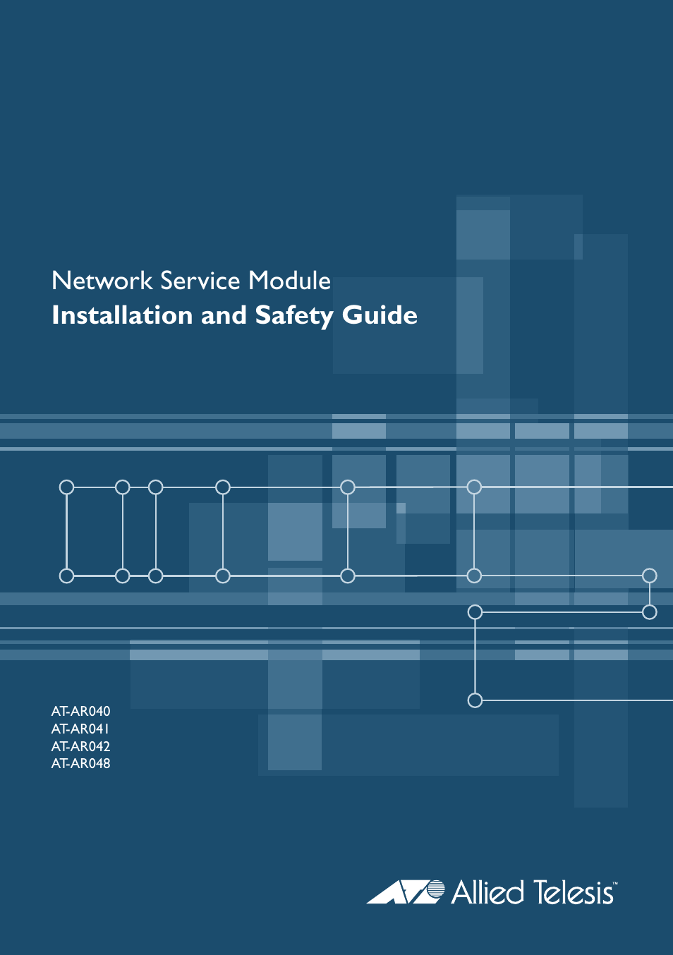 Allied Telesis Network Service Module User Manual | 13 pages