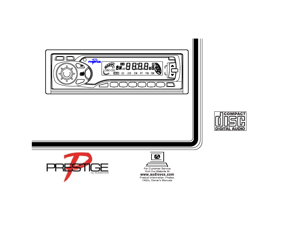 Audiovox PCD-5R User Manual | 12 pages