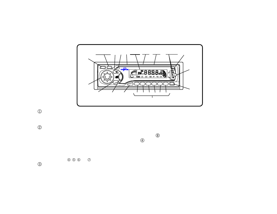Operating instructions | Audiovox PCD-5R User Manual | Page 3 / 12