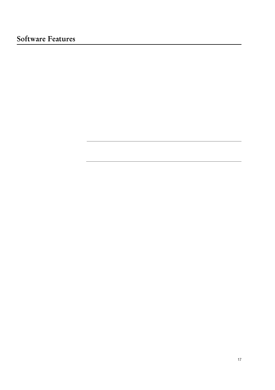 Software features | Allied Telesis AT-МС602 User Manual | Page 17 / 65