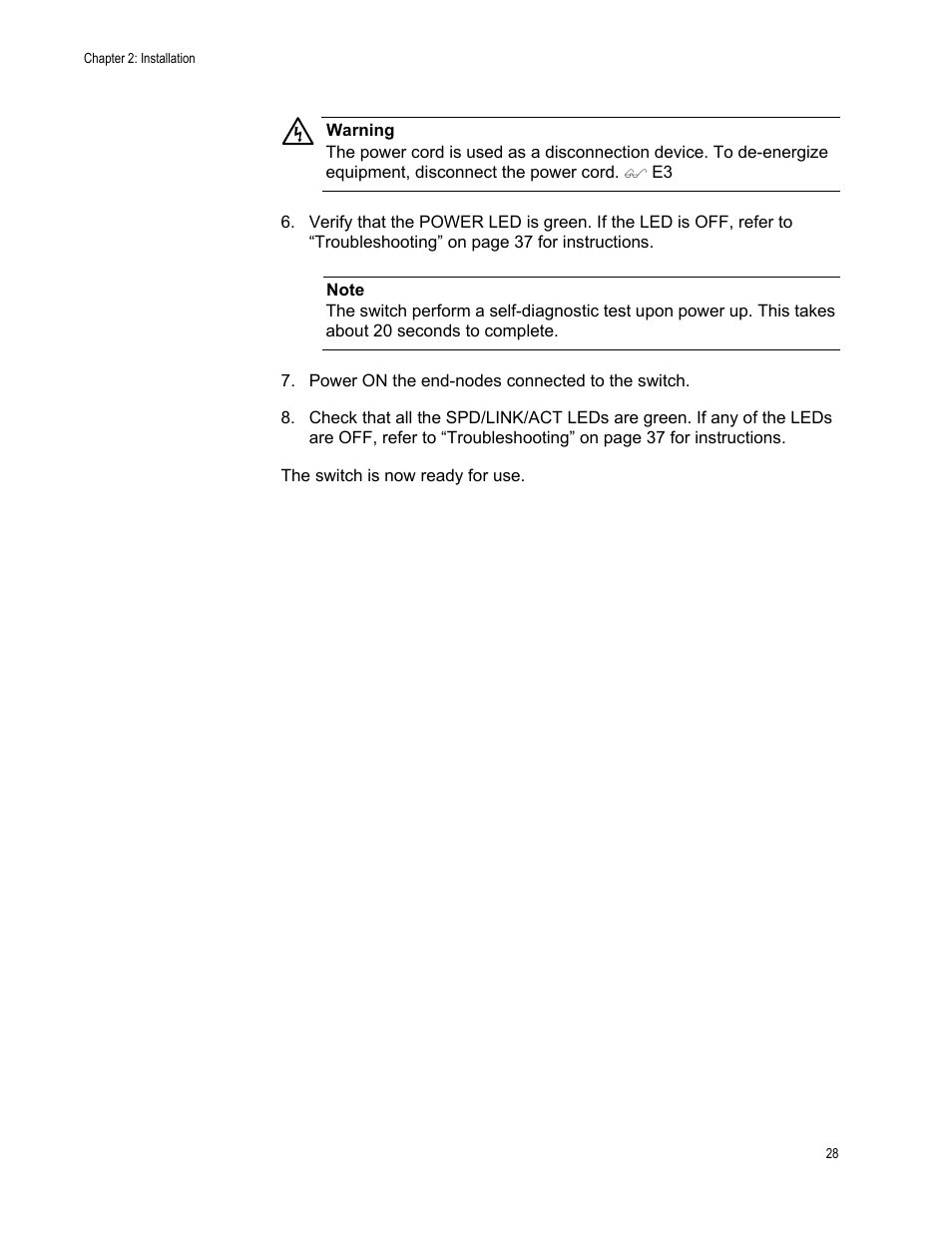 Allied Telesis AT-GS900/24 User Manual | Page 28 / 40