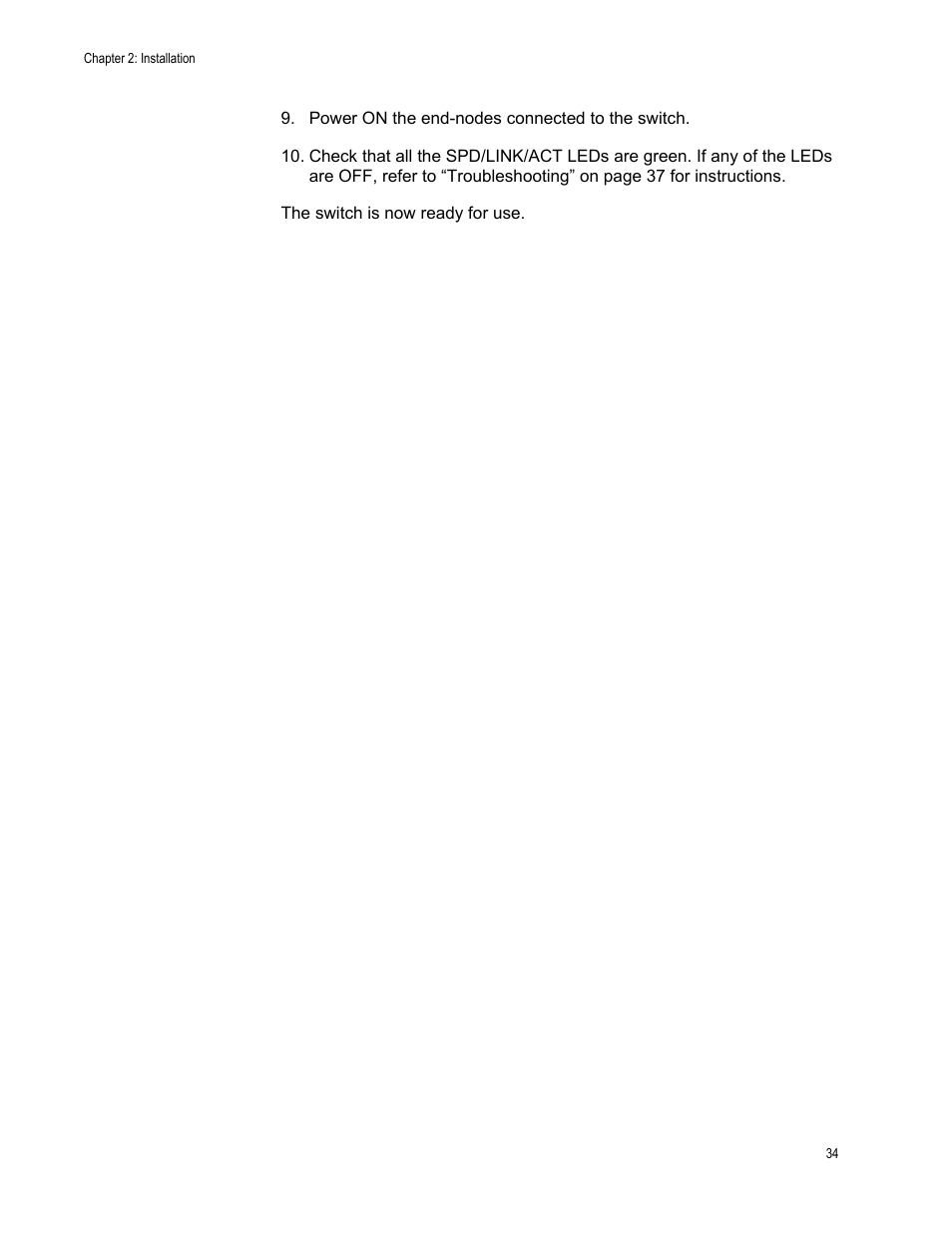 Allied Telesis AT-GS900/24 User Manual | Page 34 / 40