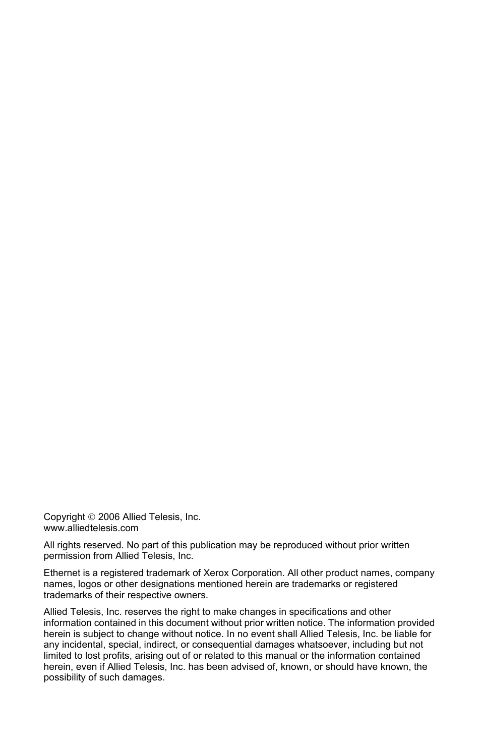 Allied Telesis AT-MC13 User Manual | Page 2 / 48