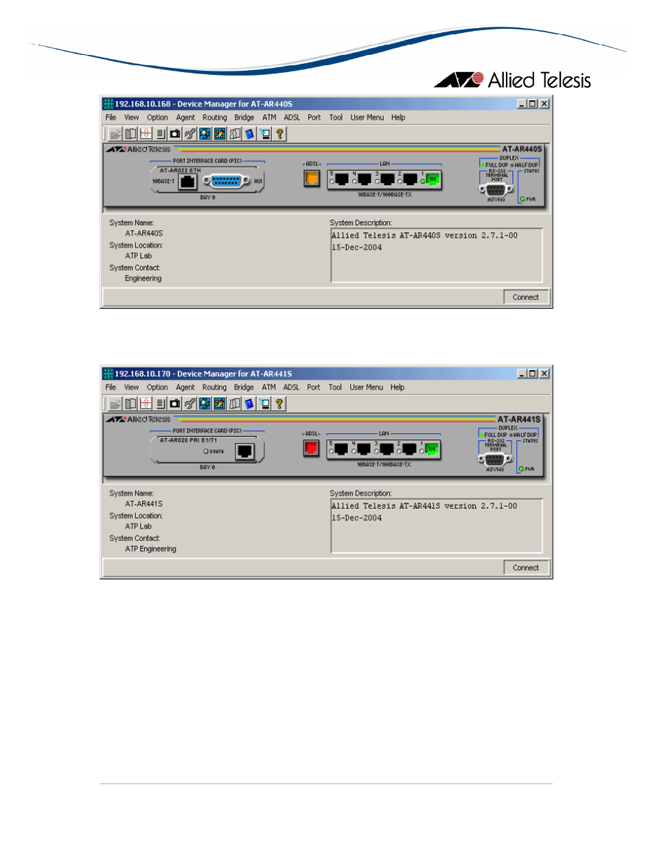 Allied Telesis AlliedView-EMS 3.10 DEVICE MANAGEMENT User Manual | Page 141 / 367