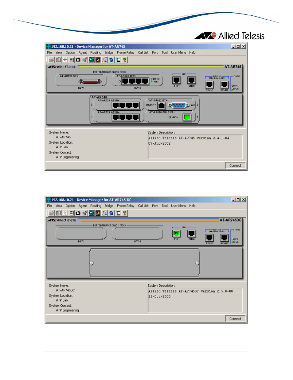 Allied Telesis AlliedView-EMS 3.10 DEVICE MANAGEMENT User Manual | Page 154 / 367