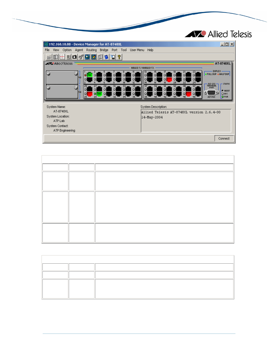 Allied Telesis AlliedView-EMS 3.10 DEVICE MANAGEMENT User Manual | Page 187 / 367