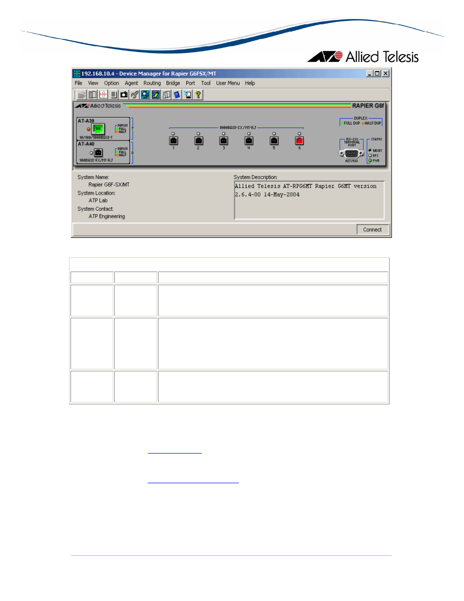 Allied Telesis AlliedView-EMS 3.10 DEVICE MANAGEMENT User Manual | Page 212 / 367