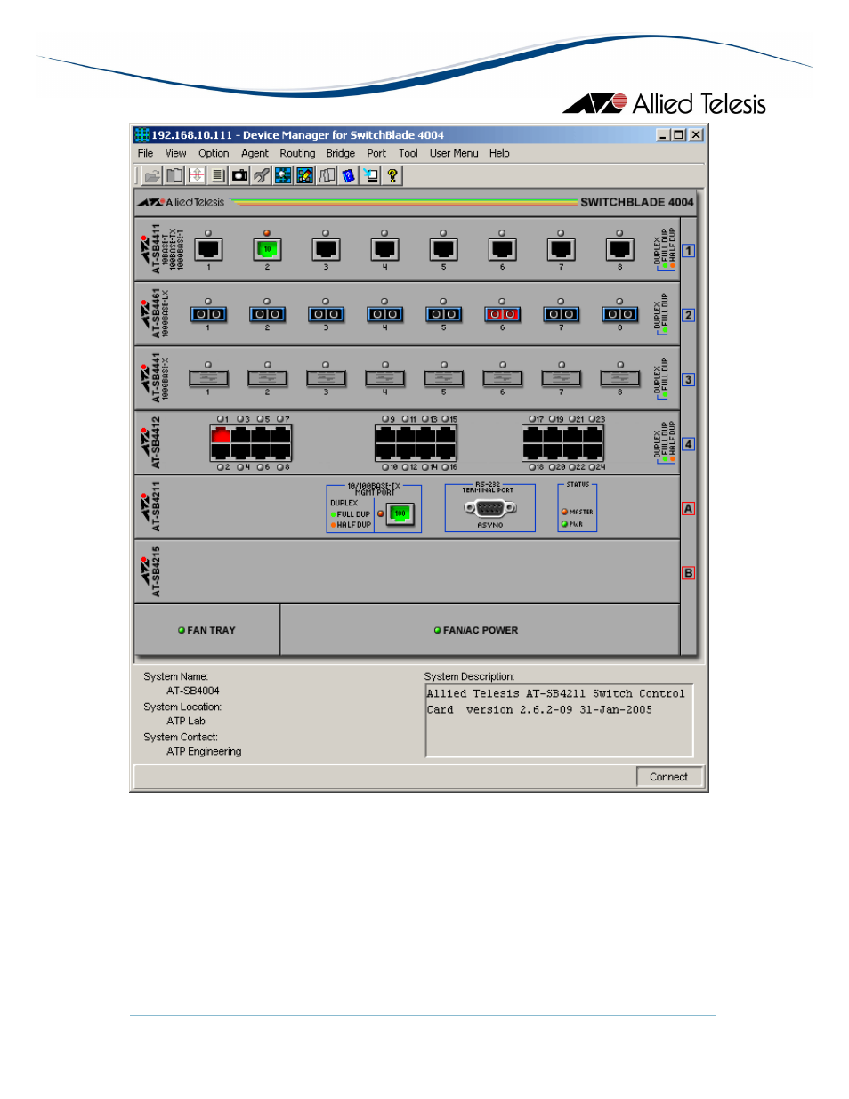 Allied Telesis AlliedView-EMS 3.10 DEVICE MANAGEMENT User Manual | Page 217 / 367
