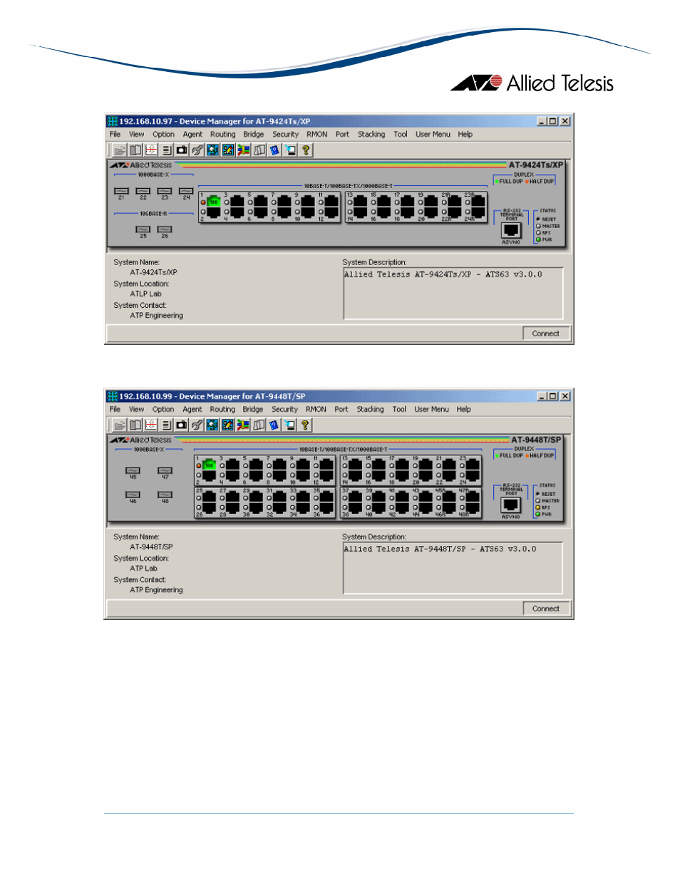 Allied Telesis AlliedView-EMS 3.10 DEVICE MANAGEMENT User Manual | Page 228 / 367