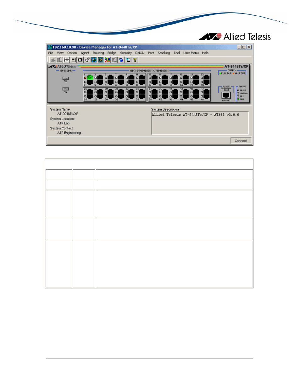 Allied Telesis AlliedView-EMS 3.10 DEVICE MANAGEMENT User Manual | Page 229 / 367