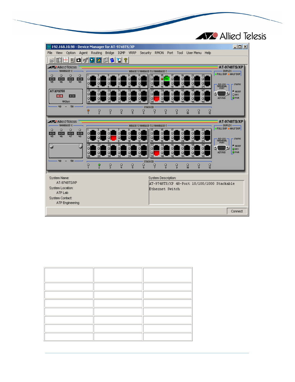 Allied Telesis AlliedView-EMS 3.10 DEVICE MANAGEMENT User Manual | Page 240 / 367