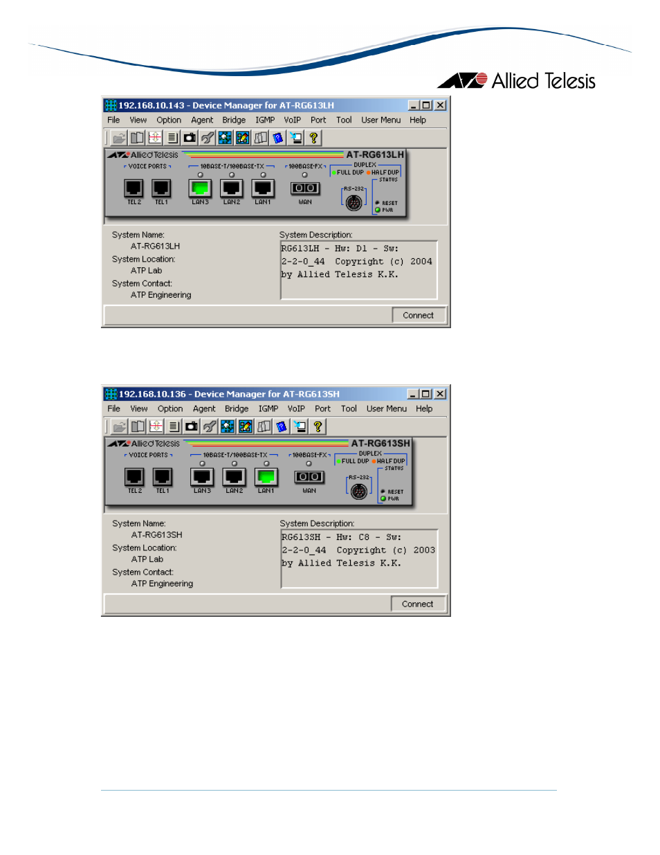 Allied Telesis AlliedView-EMS 3.10 DEVICE MANAGEMENT User Manual | Page 331 / 367