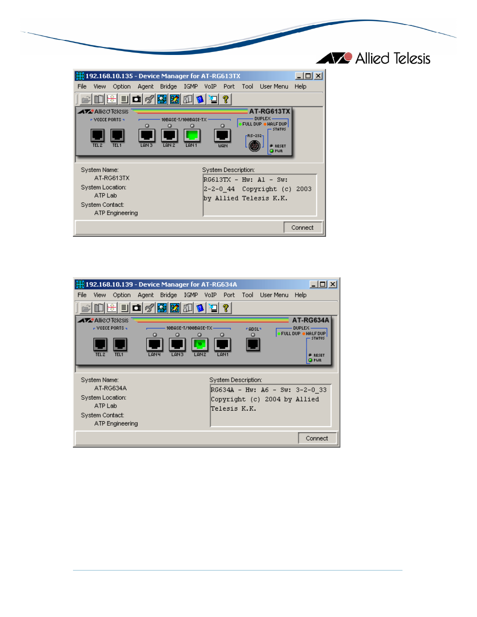 Allied Telesis AlliedView-EMS 3.10 DEVICE MANAGEMENT User Manual | Page 332 / 367