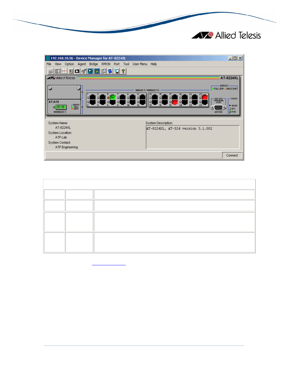 Agent menu | Allied Telesis AlliedView-EMS 3.10 DEVICE MANAGEMENT User Manual | Page 65 / 367