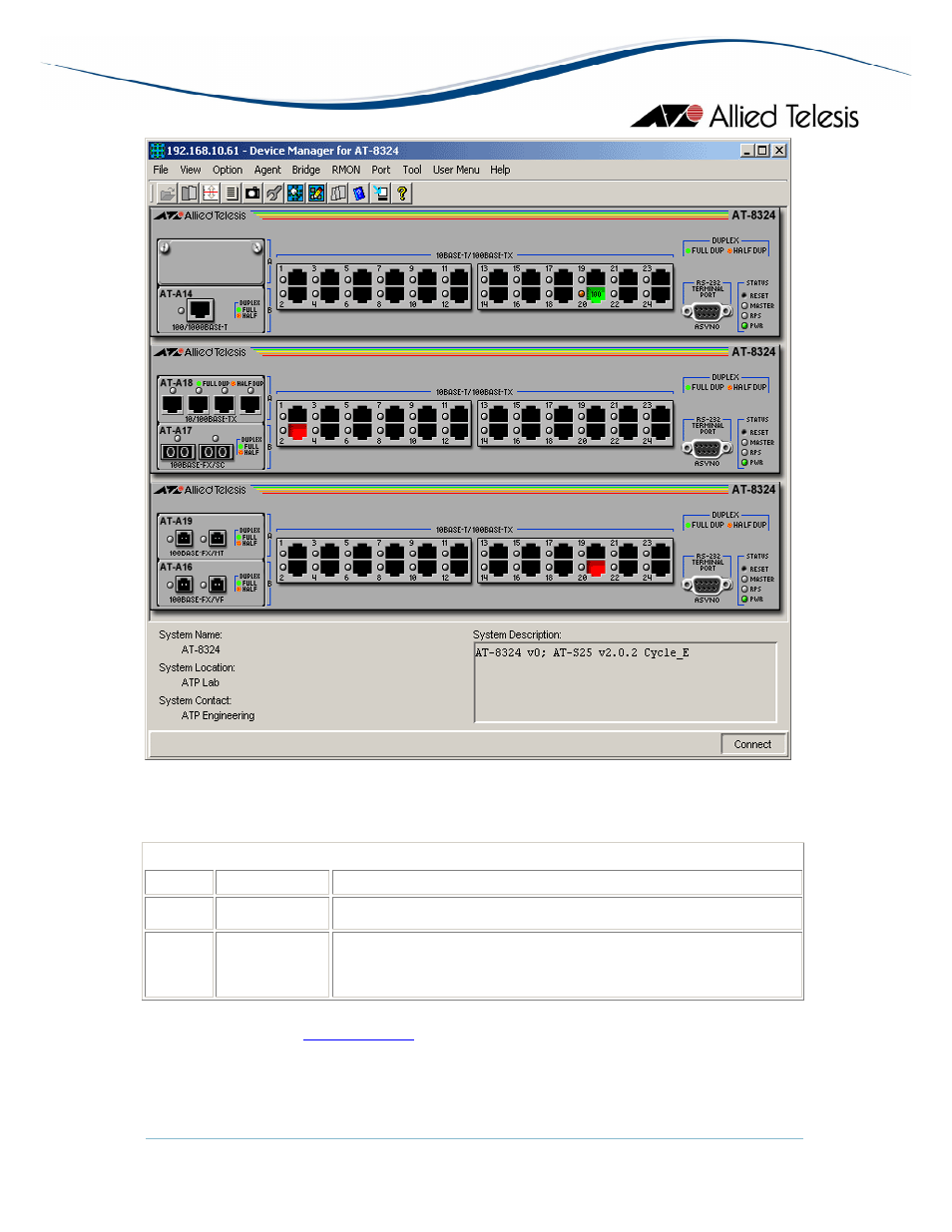 Allied Telesis AlliedView-EMS 3.10 DEVICE MANAGEMENT User Manual | Page 72 / 367