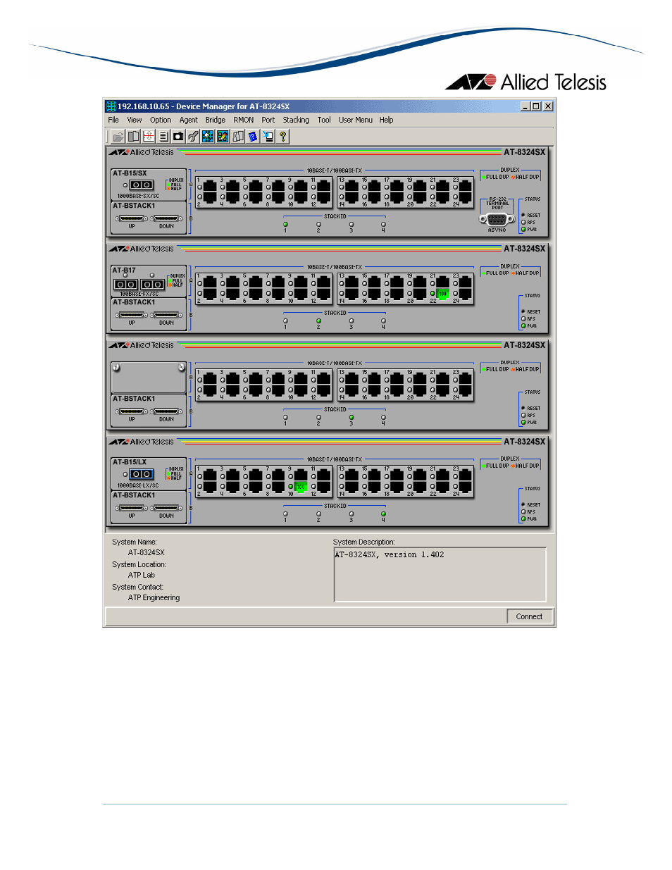 Allied Telesis AlliedView-EMS 3.10 DEVICE MANAGEMENT User Manual | Page 79 / 367