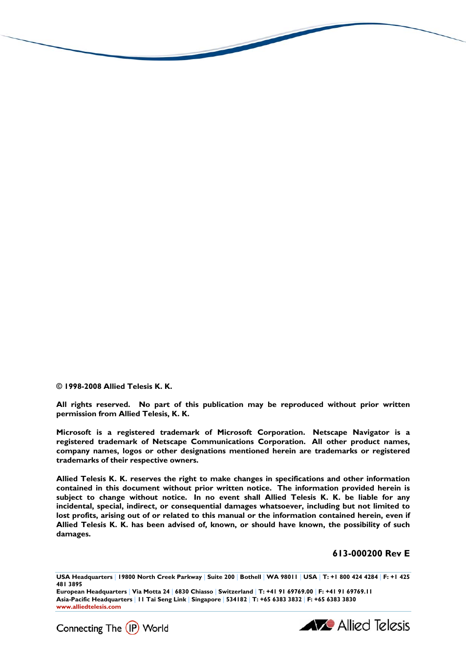 Allied Telesis AlliedView-EMS 3.10 MIB COMPILER User Manual | Page 14 / 14