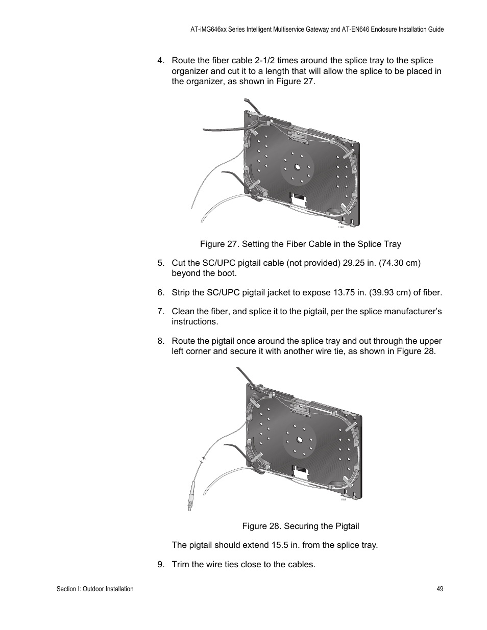 Allied Telesis AT-iMG646PX-ON User Manual | Page 49 / 98