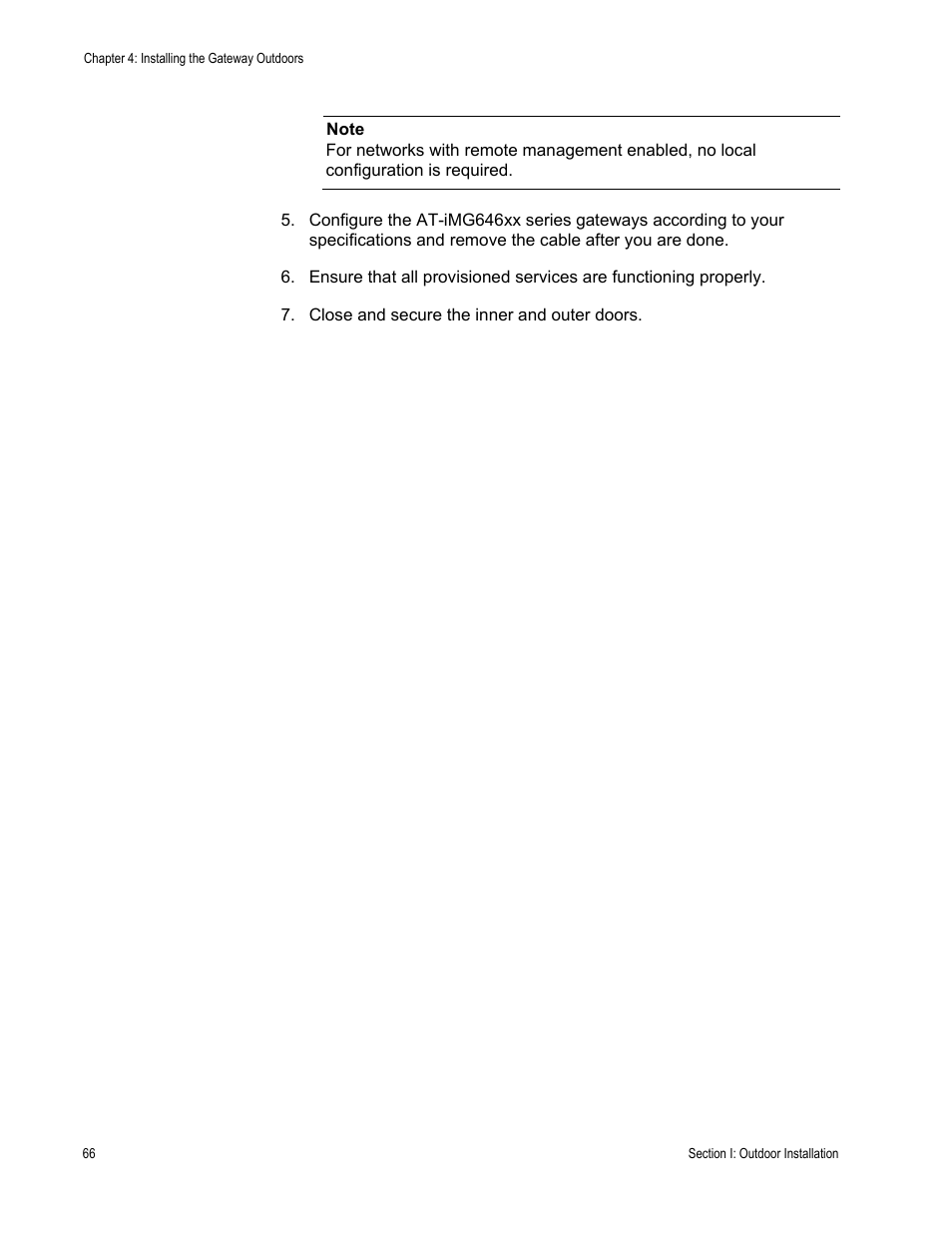 Allied Telesis AT-iMG646PX-ON User Manual | Page 66 / 98