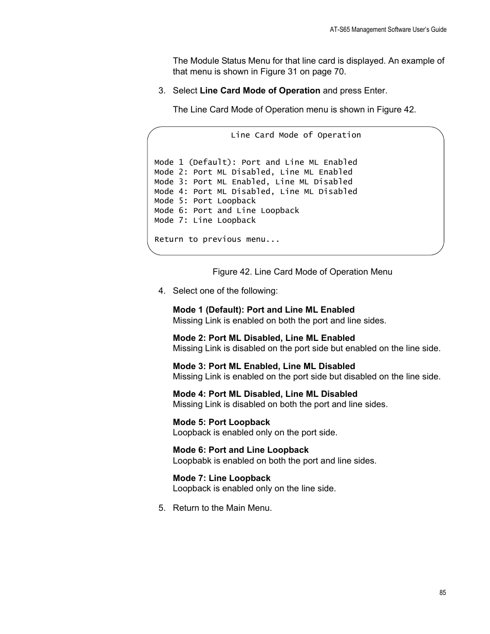 Allied Telesis AT-S65 User Manual | Page 85 / 102