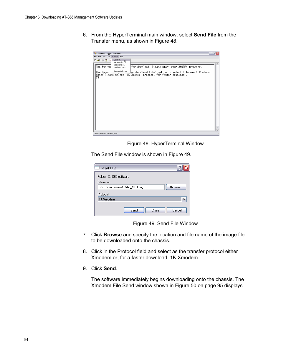 Allied Telesis AT-S65 User Manual | Page 94 / 102