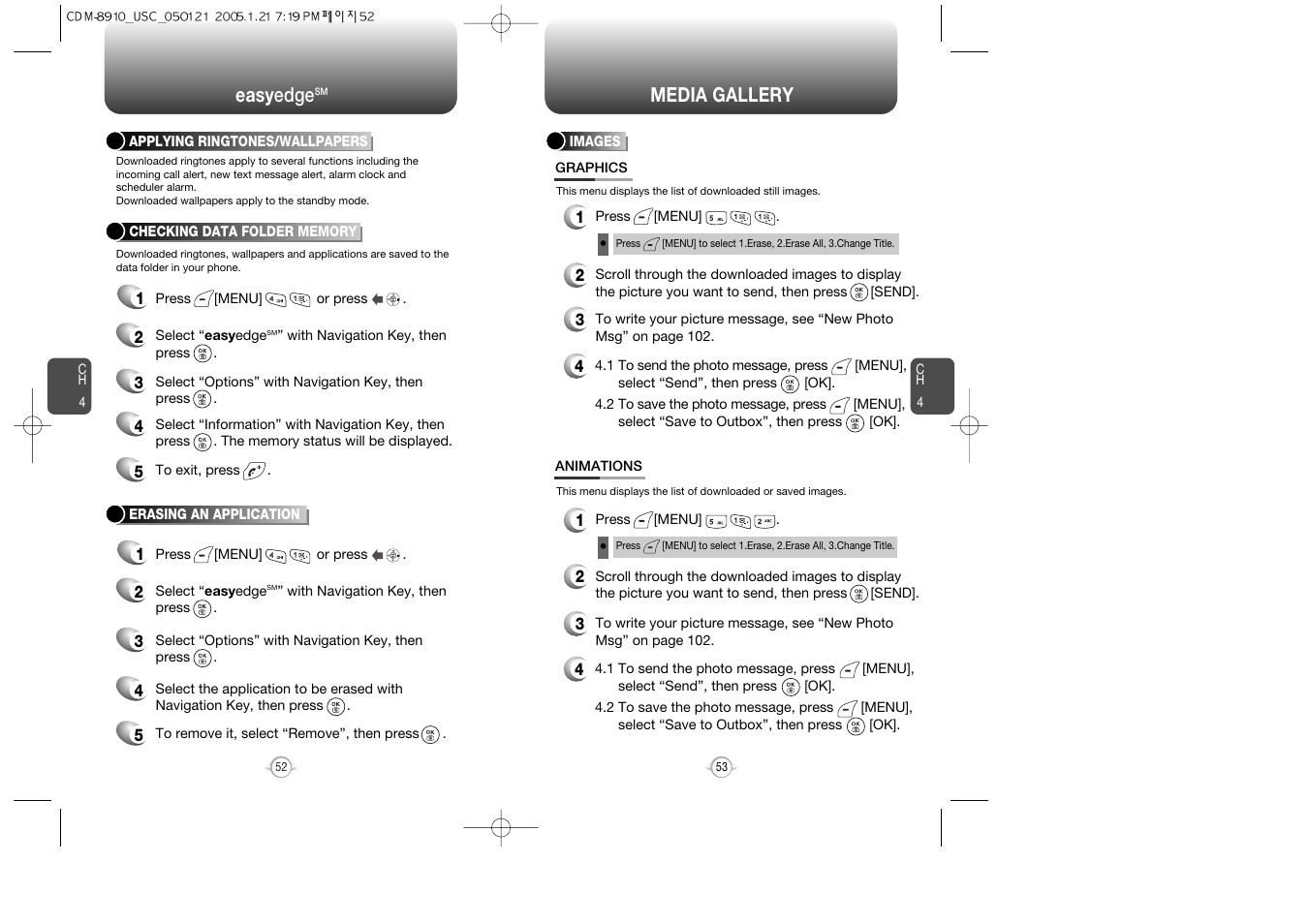 Media gallery easyedge | Audiovox CDM-8910 User Manual | Page 27 / 69