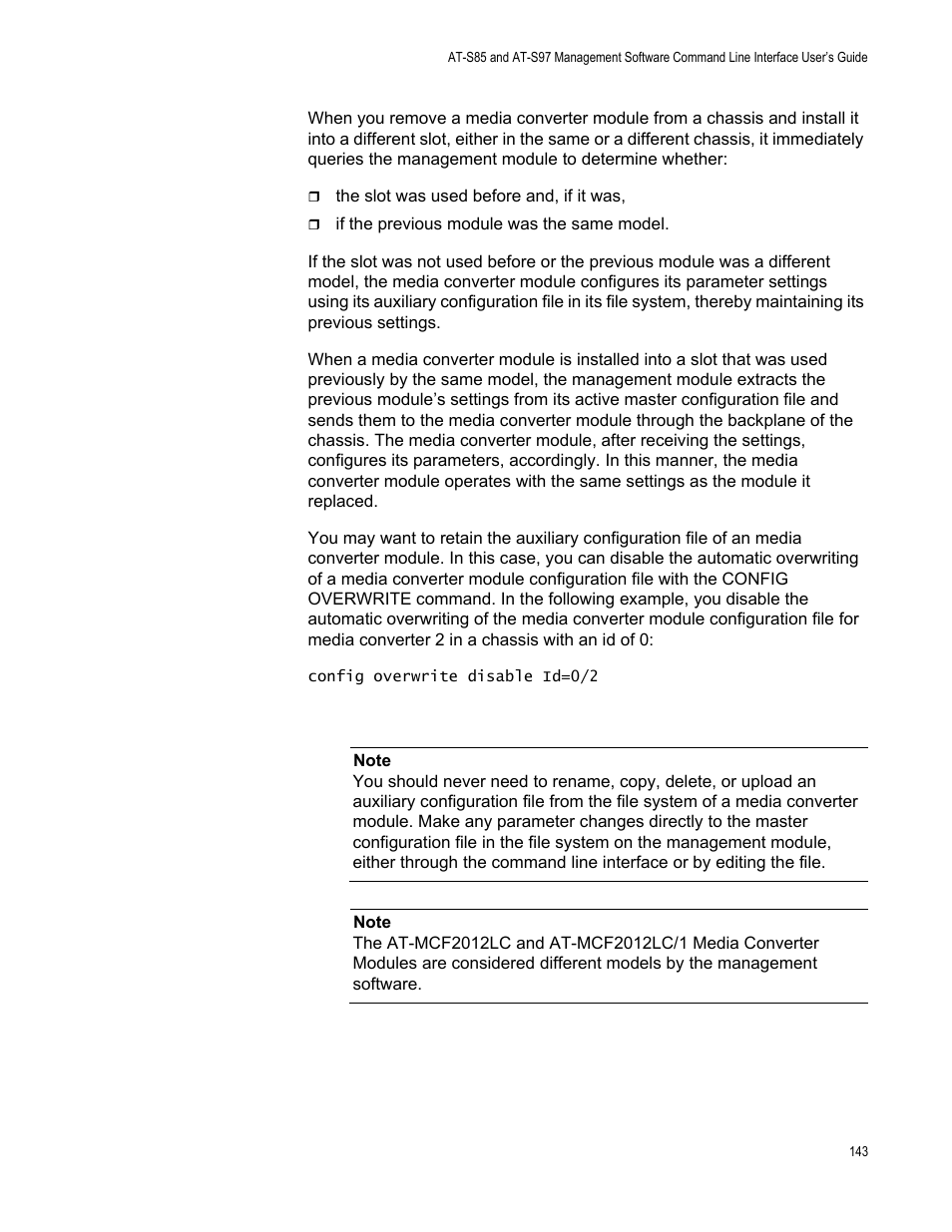 Allied Telesis AT-S97 User Manual | Page 143 / 242