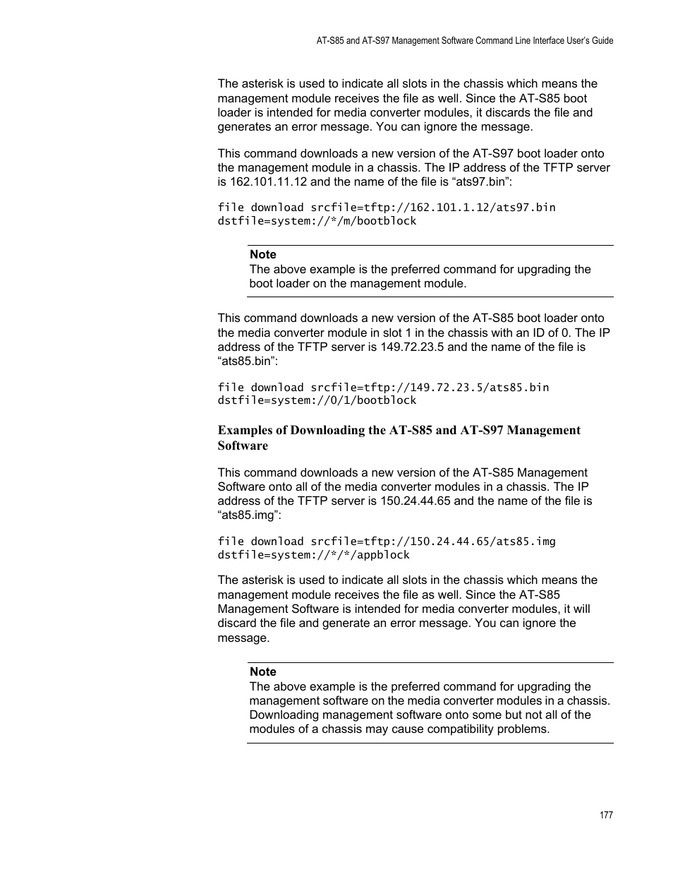 Allied Telesis AT-S97 User Manual | Page 177 / 242