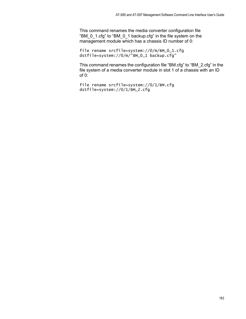 Allied Telesis AT-S97 User Manual | Page 183 / 242