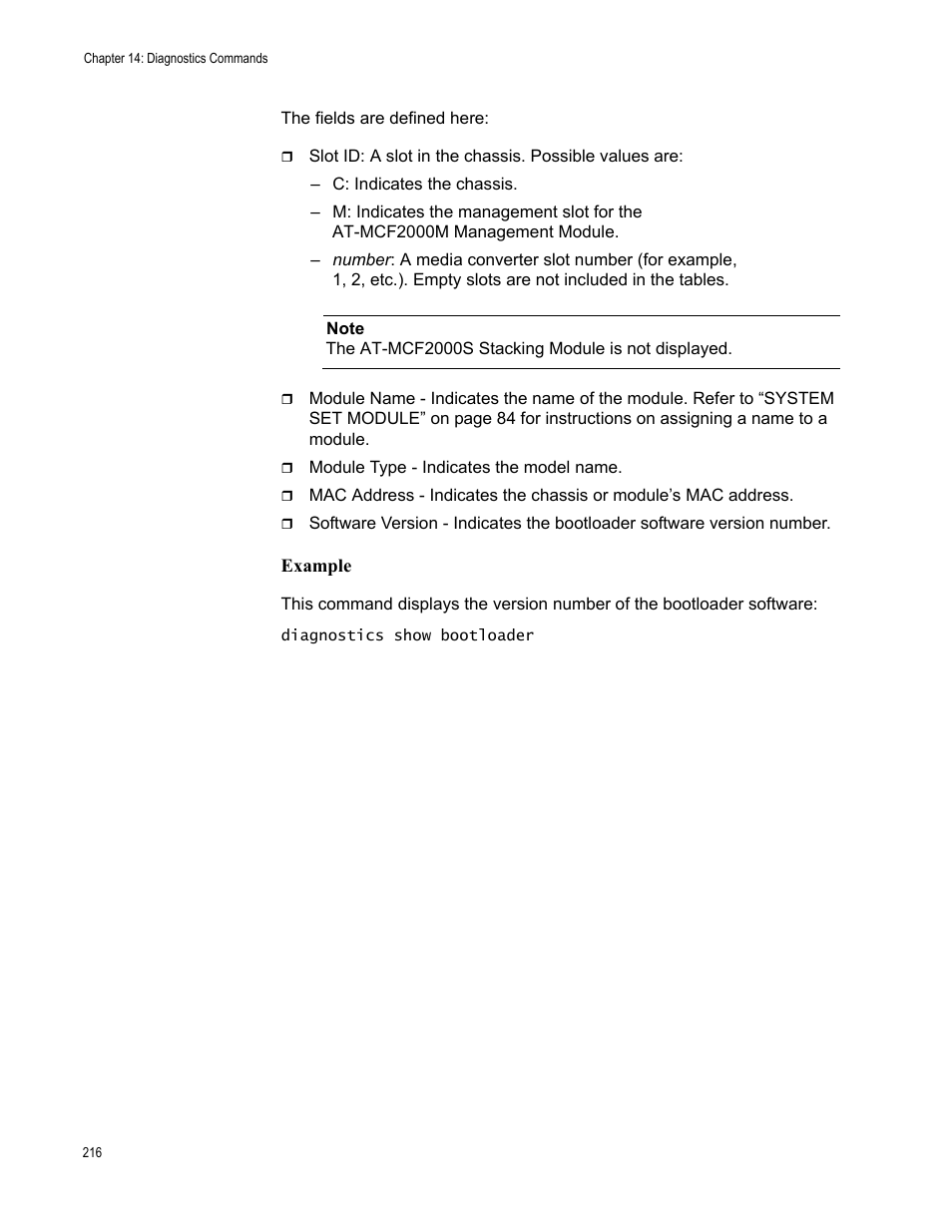 Allied Telesis AT-S97 User Manual | Page 216 / 242
