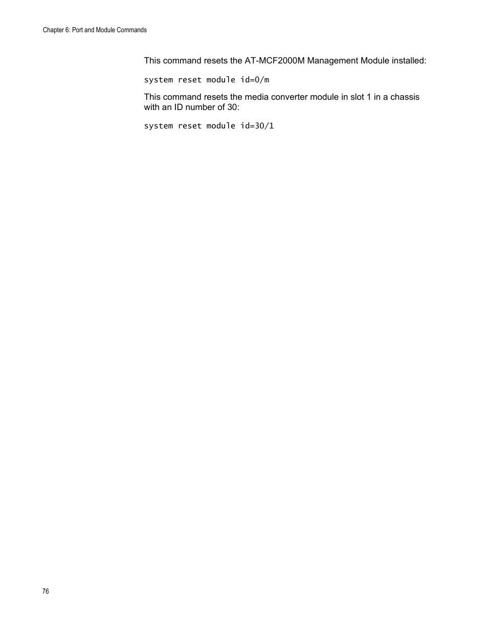 Allied Telesis AT-S97 User Manual | Page 76 / 242