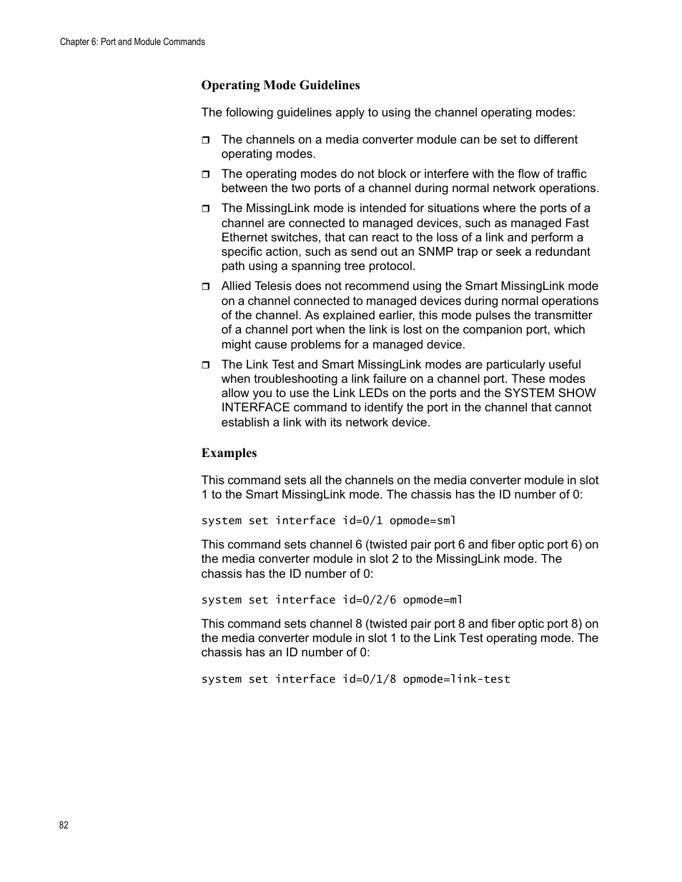 Allied Telesis AT-S97 User Manual | Page 82 / 242