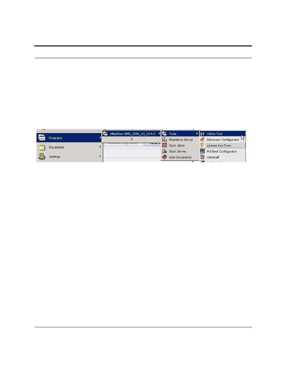 3 applying license activator key | Allied Telesis Telesyn AlliedView NMS System 9.0 User Manual | Page 60 / 64