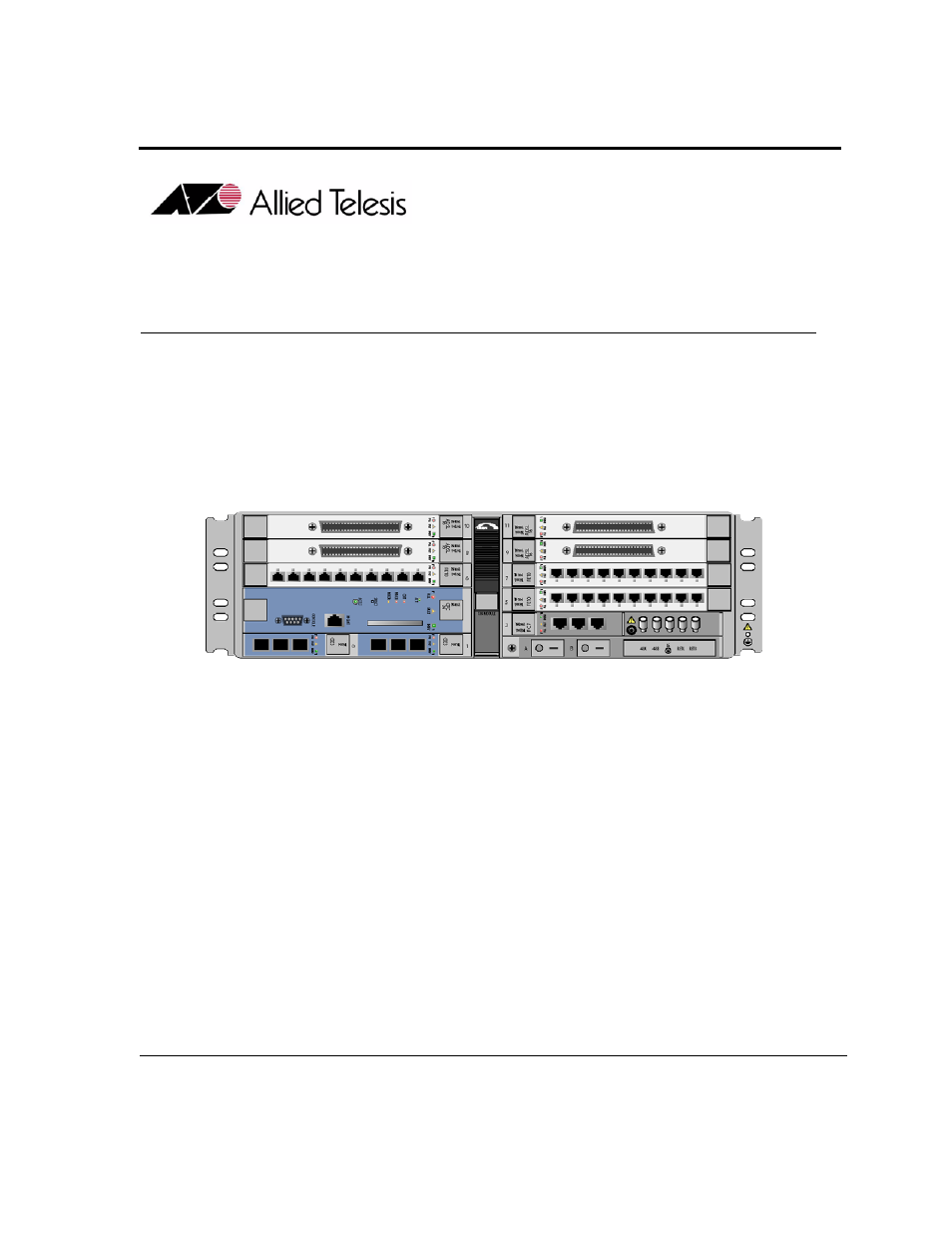 Installation of ati 9400, 1 overview, 1 ati 9400 configuration | 1 installation of ati 9400 -1, 1 overview -1, 1 ati 9400 configuration -1 | Allied Telesis 9400 iMAP User Manual | Page 5 / 38