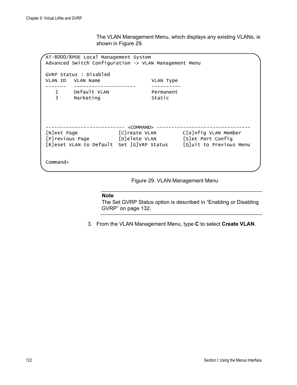 Allied Telesis AT-S81 User Manual | Page 122 / 360