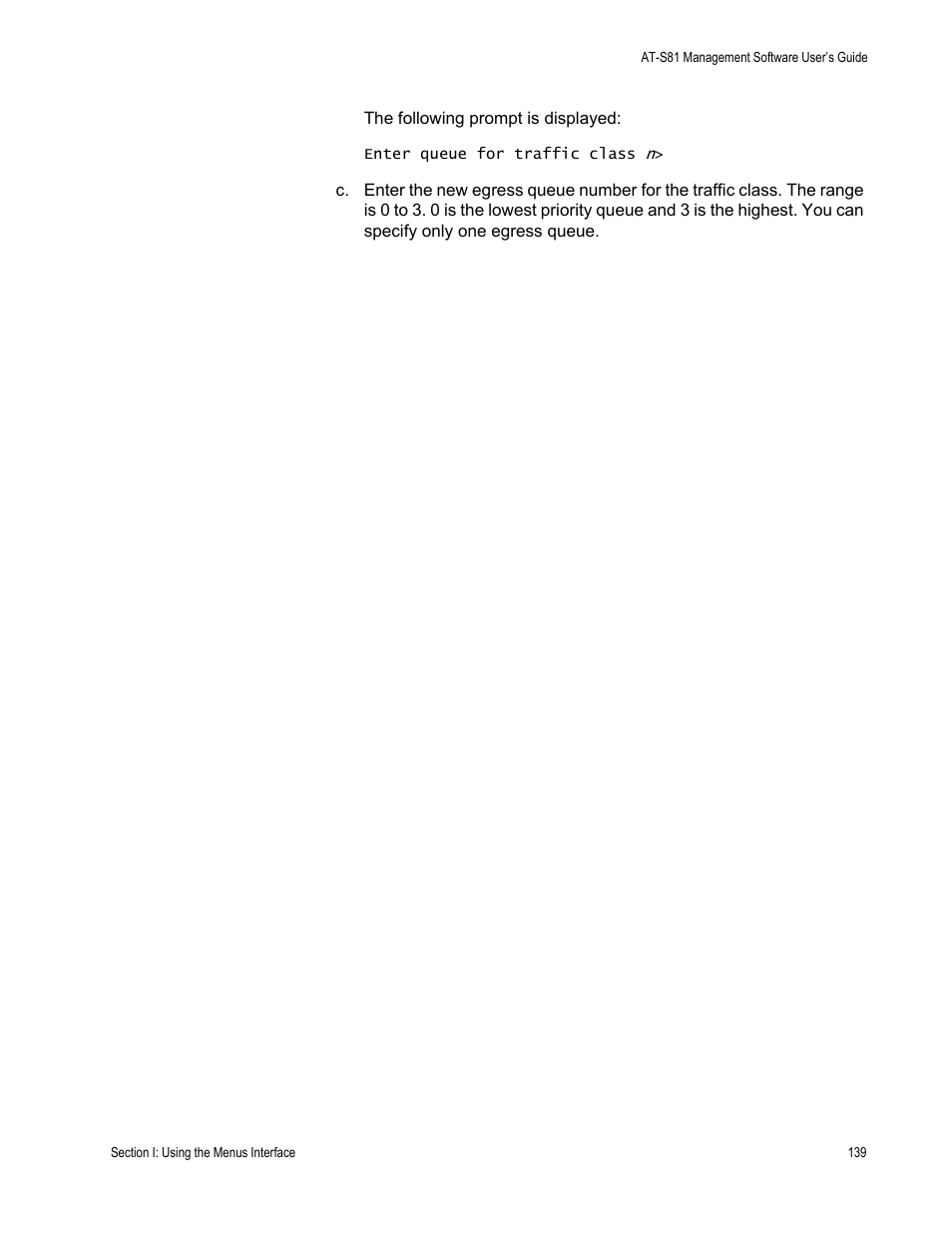 Allied Telesis AT-S81 User Manual | Page 139 / 360