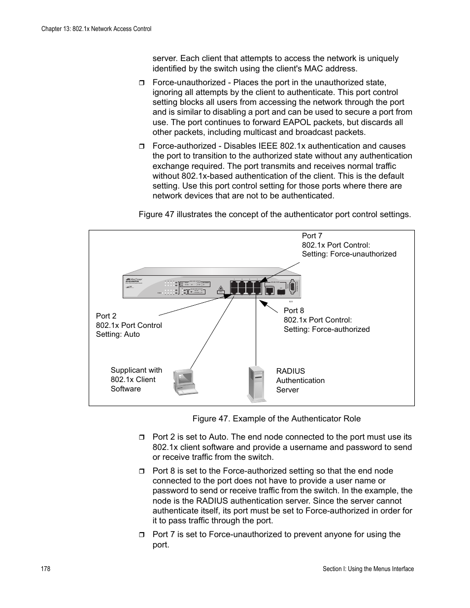 Allied Telesis AT-S81 User Manual | Page 178 / 360