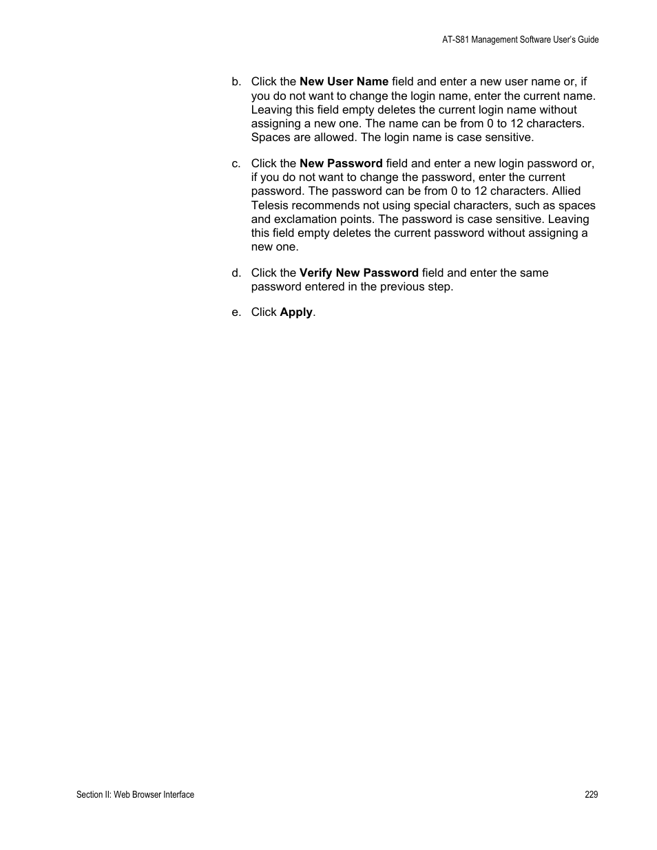 Allied Telesis AT-S81 User Manual | Page 229 / 360